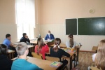 Секретарь антитеррористической комиссии провел беседу с учащимися СОШ № 8 г. Красноармейска 