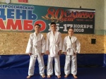 Наши спортсмены приняли участие в соревнованиях по дзюдо, которые прошли в Тамбовской области