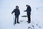 На туристической базе "Маяк-2" в селе Мордово прошли открытые соревнования по ловле рыбы мормышкой со льда, в которых приняло участие несколько десятков любителей зимней рыбалки. Всего 31 участник. 