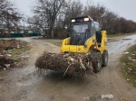 Сегодня работники МУП "Комбинат благоустройства" приступили к ликвидации несанкционированных свалок на территории г. Красноармейска