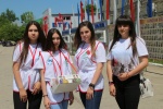 В Красноармейске "Волонтеры Победы" провели благотворительную акцию "Красная гвоздика"