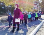 25 сентября в МБДОУ "Детский сад № 14 города Красноармейска" прошел "Единый день безопасности дорожного движения"