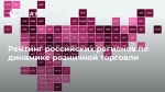 Саратовская область заняла 12 место в России по динамике розничной торговли в период пандемии