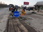 Работники МУП "Комбинат Благоустройства" приступили к выполнению ямочного ремонта 
