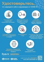 Позаботьтесь о соблюдении необходимых мер профилактики коронавируса!