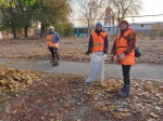 Работники МУП "Комбинат благоустройства" собрали огромное количество мешков мусора
