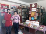 Библиотекарь Меловской сельской библиотеки Нина Мещерякова провела акцию "Дарите книги с любовью"