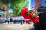 В Красноармейске почтили память старшего сержанта полиции Горскова Владимира Юрьевича, погибшего при исполнении служебных обязанностей