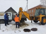 ГУП СО "Облводоресурс" - Красноармейский "Водоканал" проводят работы по ремонту водопроводной трубы